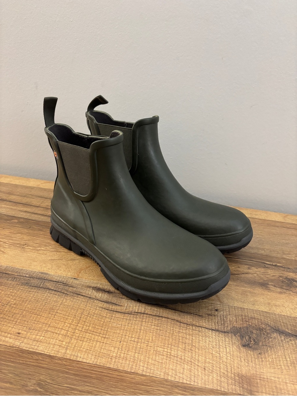 Bogs Amanda Chelsea Ankle Boots Waterproof Green